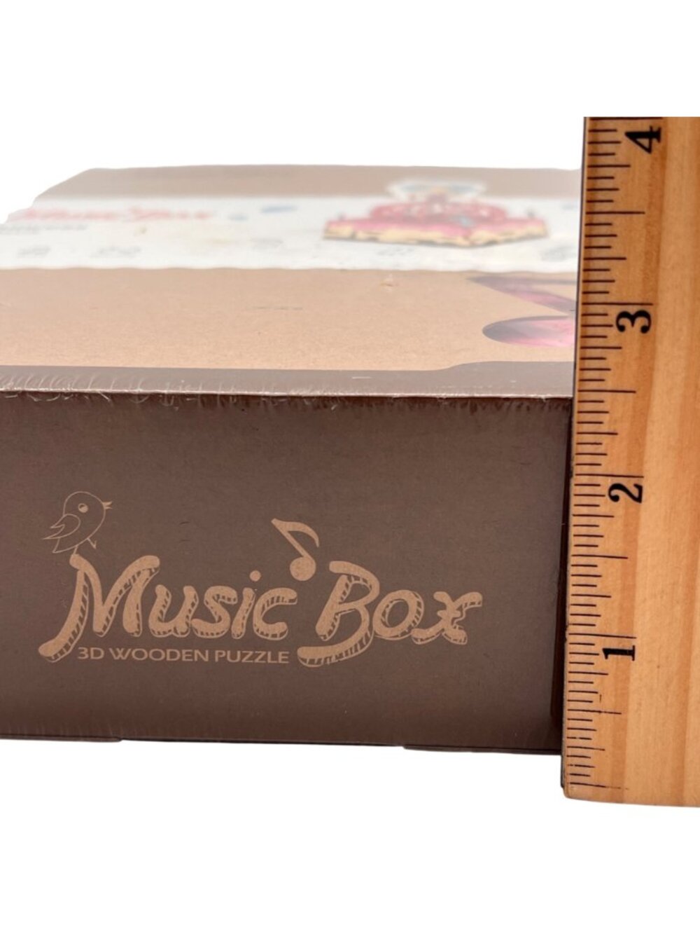 Music Box 3D Wooden Puzzle Princess AM405 DIY Rotating Model With Swan Lake Tune - Picture 9 of 11